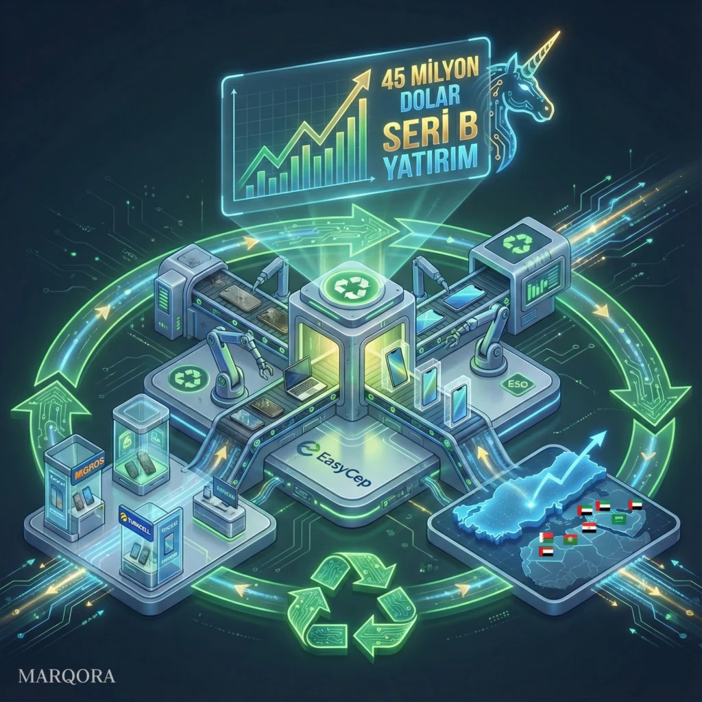 EasyCep’in 45 Milyon Dolarlık Yatırımı: Döngüsel Ekonominin Yükselişi, Global Kıyaslamalar ve Türkiye Pazarının Stratejik Analizi